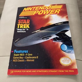 Nintendo Power #29 NM 1991 Star Trek 100% Complete Magazine Metroid Poster NES