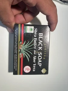 African Black Soap( Shea butter and Aloe Vera) - Picture 1 of 5