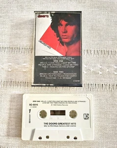 The Doors Greatest Hits (Elektra, 1980) Cassette Tape Album - Jim Morrison - Picture 1 of 9