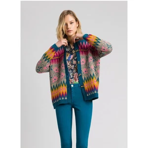 Twinset My Twin Floral Mohair Mischung Cardigan Pullover Neu mit Etikett - Bild 1 von 8