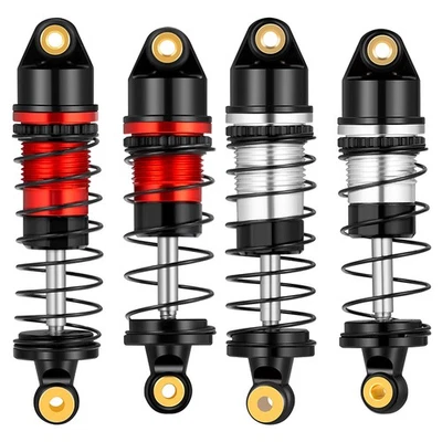 4PCS Aluminum Shocks Assembly For 1/24 Losi Micro-B RC Truck Shock Absorber Part - Image 1 of 4
