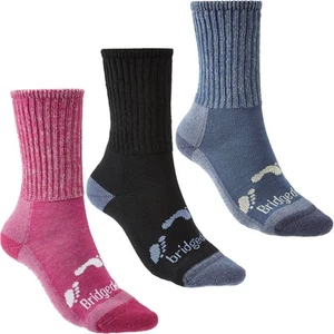 Bridgedale Kids Juniors All Season Merino Comfort Boot Walking Hiking Socks - Picture 1 of 13