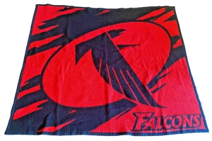 Biederlack Atlanta Falcons Retro Logo Überwurf Decke NFL Football - Bild 1 von 3
