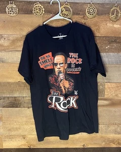WWE Do You Smell What The Rock Is Cooking Tshirt size large - Picture 1 of 4