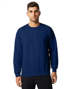 Gildan Heavy Blend Unisex Adult Long Sleeve Polycotton Crewneck Sweatshirt - Picture 1 of 45