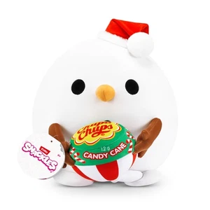 Snackles Christmas Snowman & Chupachups 14 Inch Plush by ZURU, Ultra Soft Plu... - Picture 1 of 8