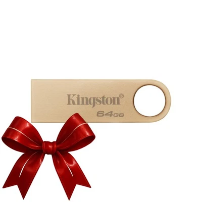 Unidad Flash Kingston DataTraveler SE9 G3 USB 3.2 Gen 1 64 GB con 220 MBPS de lectura Foto 1 de 3