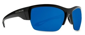 New Kaenon Polarized Sunglasses Arcata SR Matte Black Ultra Grey Mirror  Lenses - Picture 1 of 1