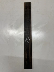 Gaboon Ebony Guitar Bass Blank 26-3/4x 2-7/8x 3/8 Luthier Tonewood #99 - Picture 1 of 3