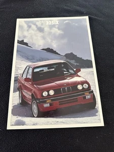 BMW 325iX 1988 1989 solo folleto E30 serie 3 325 iX AWD catálogo de ventas EE. UU. 89 - Imagen 1 de 8