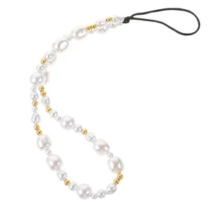 Mobile Phone Chain Beaded Lanyard Strap Charming Hand-beaded Pendant - Photo 1 sur 12