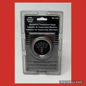 NAPA NOS Universal Mechanical Temperature Guage 12v Kit #501-1755 Complete - Bild 1 von 7