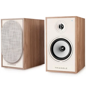 TRIANGLE BOREA BR03 CONNECT SET DIFFUSORI BOOKSHELF LIGHT OAK NUOVI - Picture 1 of 2
