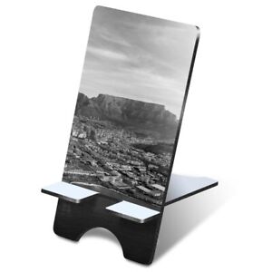 1x 3mm MDF Phone Stand BW - Cape Town South Africa Beach #42654