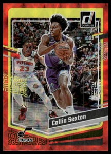 2023-24 Donruss #6 Collin Sexton Red Utah Jazz - Picture 1 of 2