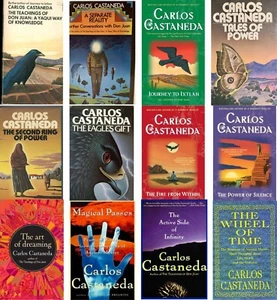 Complete Set Series - Lot of 12 Teachings of Don Juan books Carlos Castaneda - Picture 1 of 2