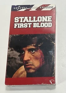 Rambo First Blood ( VHS ) Stallone HTF Brand New Sealed - Foto 1 di 5