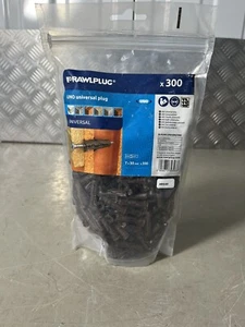 Rawlplug Brown Uno Plugs 7 X 30Mm - Pack 300 - Picture 1 of 4