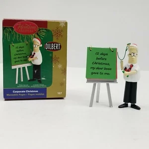 Carlton Cards Decorazione Natalizia Aziendale Dilbert Heirloom 2005 107 - Foto 1 di 11