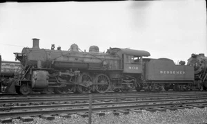 B&LE Bessemer and Lake Erie 902 4-6-2 Greenville PA 7-33 Railroad Negative 1766 - Picture 1 of 1