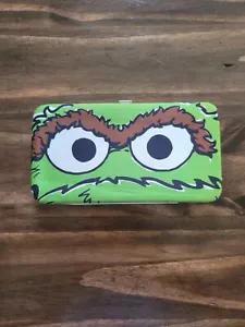 Oscar the Grouch Women's Metal Clasp Clutch Wallet - Picture 1 of 6
