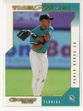 2003 Donruss Team Heroes Atlantic City National Card #201 Pablo Ozuna /5