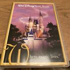 Walt Disney World Resort Florida Where Magic Lives DVD 2003 With Inserts