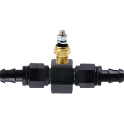 8AN TRANS-MISSION OIL COOLER HOSE ADAPTER TEMP-ERATURE SENDER GAUGE SENDING UNIT - Image 1 of 4