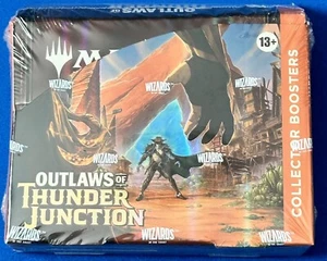 2024 New Collector Booster Box Outlaws of Thunder Junction OTJ MTG - Picture 1 of 1