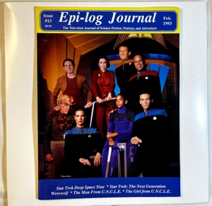 EPI-LOG JOURNAL MAGAZINE #13 FEBRUARY 1993 STAR TREK DEEP SPACE NINE TNG VF/NM - Imagen 1 de 7