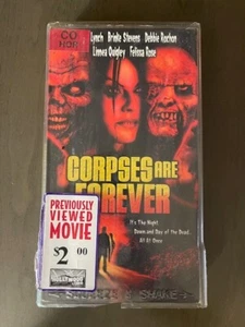 Leichen sind für immer 2004 VHS Horrorfilm bewertet R ehemalige Vermietung selten - Bild 1 von 14
