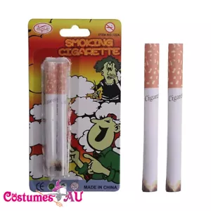 Pack of Roaring 20s Gangster Flapper Fake Puff Lit Cigarettes Costume Accessory - Picture 1 of 8