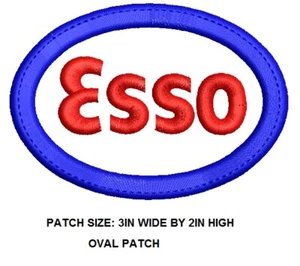 ESSO Embroidered Patch, size 3in wide by 2in High, - Picture 1 of 2