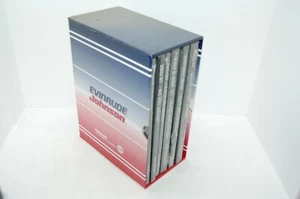 NEW GENUINE Evinrude Johnson 2002-2003 4 Stroke Service Manuals SET 6 BOOKS - Picture 1 of 7