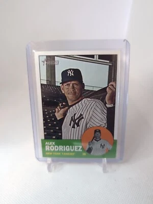 2012 Topps Heritage - #361 Alex Rodriguez - Image 1 of 2