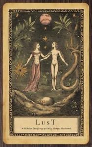 Medieval alchemy tarot oracle cards (collectible set of 9) - Photo 1 sur 11