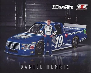 Postal 2016 Daniel Hemric "Tractor Supply" #19 serie NASCAR CWT - Imagen 1 de 1