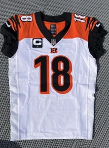 AJ Green Cincinnati Bengals ALT NFL NIKE TEAM ISSUED JERSEY CAPTAINS C Patch - Picture 1 of 5
