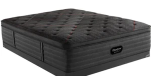 SIMMONS BEAUTYREST QUEEN BLACK C CLASS PILLOWTOP PLUSH MATTRESS CLOSEOUT - Picture 1 of 5
