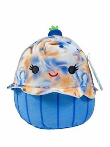 Squishmallows Maudi The Marbled Blueberry Cupcake 8” Plush