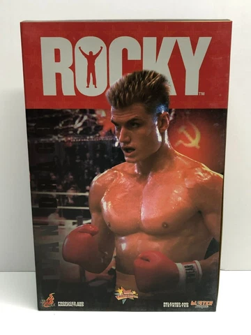 Hot Toys ROCKY Ivan Drago MMS37 1/6 Collectors Edition Figure (BRAND NEW) Cover
