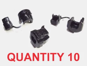 QTY10 HEYCO 7/8" HOLE 12-14 AWG ROUND CABLE 1247 SR 7W-2 STRAIN RELIEF CORD GRIP - Picture 1 of 20