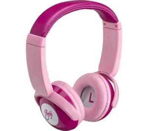 Goji Wireless Bluetooth Kinder Kopfhörer Lautstärkebegrenzung sicher GKIDBTP18 Pink R - Bild 1 von 7