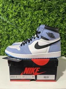 USED Air Jordan 1 Retro High OG University Blue 555088-134 SIZE 12M OG AL - Picture 1 of 7