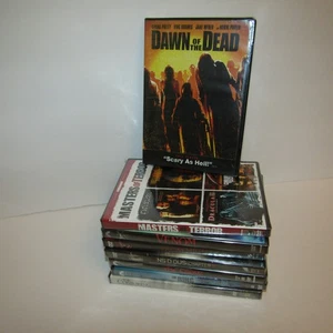 Horror DVD 8 Movie Lot Dawn of the Dead Venom Prom Night The Crow The Ring New - Picture 1 of 21