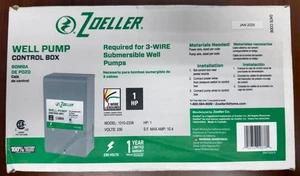 Zoeller 1010-2338 Scatola di controllo pompa pozzetto 1 HP 230 Volt - NUOVA SPEDIZIONE GRATUITA - Foto 1 di 2