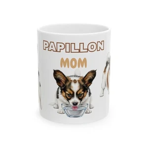 Papillon Liebhaber Kaffeebecher Geschenk für Frauen Männer - Bild 1 von 12