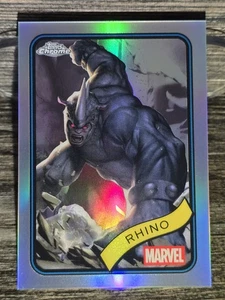 2025 Topps Chrome Marvel Rhino REFRACTOR #39 Marvel REFRACTORS For LESS! - Picture 1 of 7