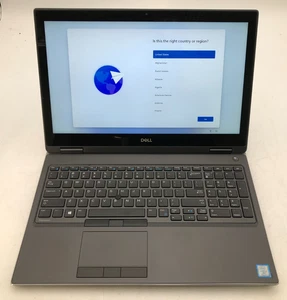 Dell Precision 7540 i7-9850H 32GB RAM 512GB NVMe UHD 630 15,6" Touch Win 11 Pro - Bild 1 von 4
