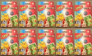 UNO GNH17 Pokemon Rule Card Set of 10 Snorlax Greninja Japan - Picture 1 of 5